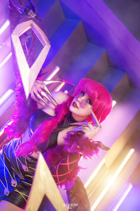 league of Legends KDA Evelyn cosplay
