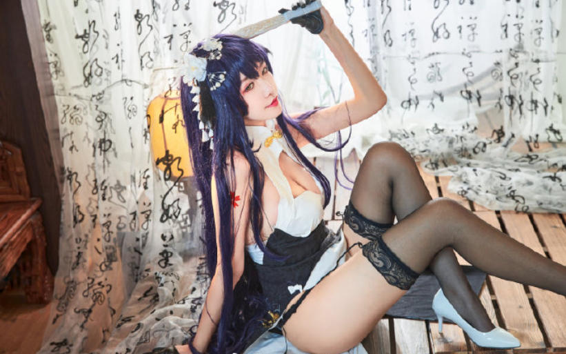 Azur Lane, My Wife, Xiao, Whispering Spring Clouds, Cheongsam