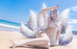 【 COS main film 】 Shinano swimsuit cosplay Yumi Shirahama cn Miyamoto Sakura