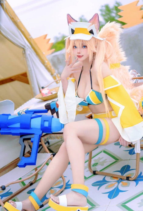 Rice ears, swimsuits, sweetness, summer