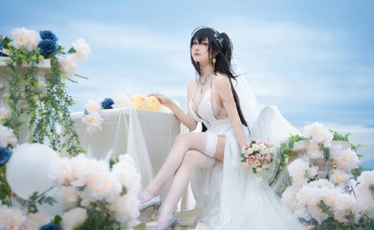 Azur Lane Fairy Wedding Dress Sweet Azur Lane Fairy Wedding Dress Sweet